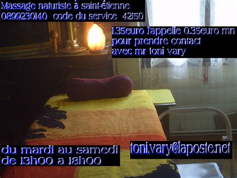 massage naturiste saint etienne|Massage 